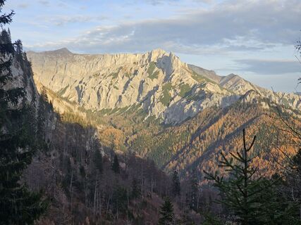 Photo de Matheo Kraule le long du parcours