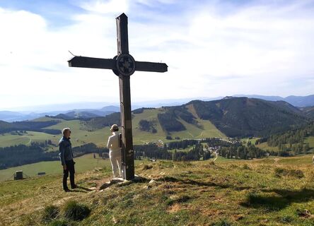 Heulantsch Gipfelkreuz_Naturpark Almenland_Oststeiermark