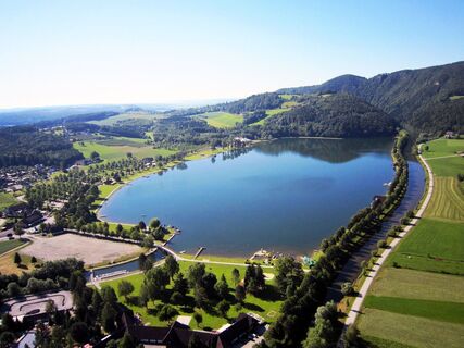 Luftaufnahme Stubenbergsee im ApfelLand