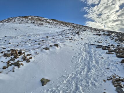 Foto von Arnulf Müller entlang der Tour