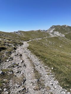 Photo de Petra Pirker le long du parcours