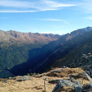 Foto von Mike Pritchard entlang der Tour