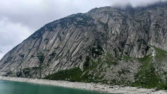 Foto von Sergio Fontana entlang der Tour