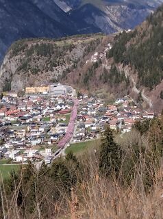 Foto von Bettina Girardelli entlang der Tour