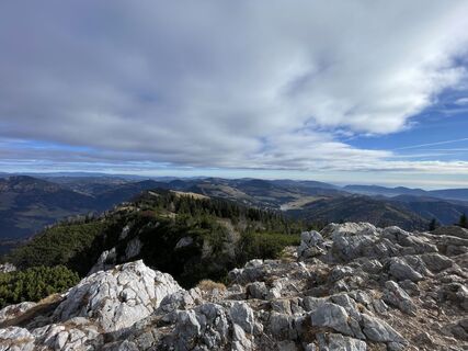 Fotografia z Josef Lechner na trase
