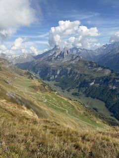 Foto von Maya Stalder entlang der Tour