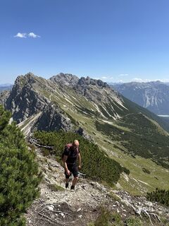 Photo de Christoph Seikel le long du parcours