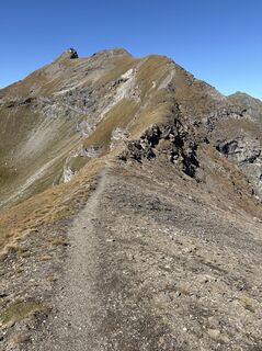 Foto von Monica entlang der Tour