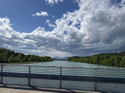 Foto von Simon Rohner entlang der Tour