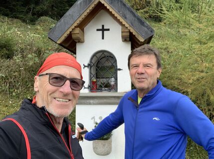 Foto de Toni a lo largo del recorrido