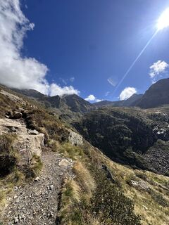 Foto de Elie Duffas a lo largo del recorrido