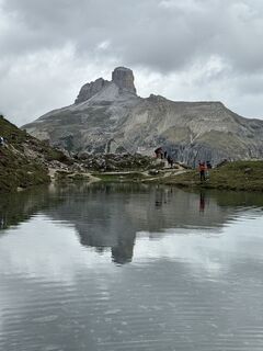 Foto van Catherina Lehr langs de tour