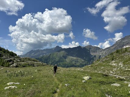 Foto von Daniel Merkl entlang der Tour