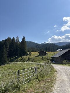 Foto von Heinz Sperl entlang der Tour