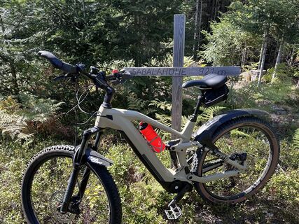 Foto von Günther Khom entlang der Tour