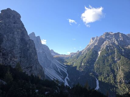 Foto von Gudrun Lippert entlang der Tour