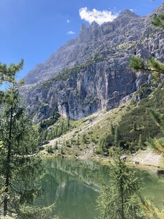 Foto von Marilena Locatelli entlang der Tour