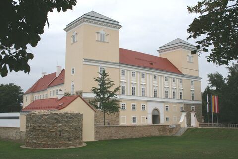 Start und Ziel ist das Schloss Wolkersdorf
