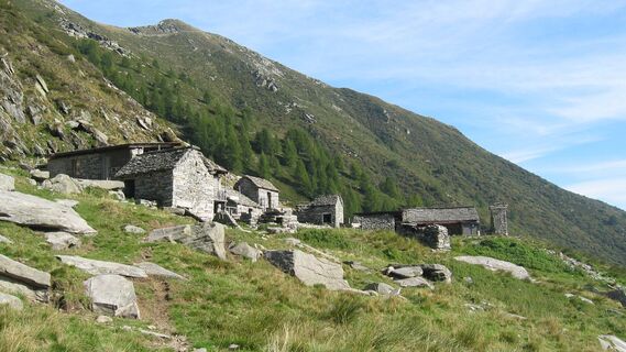 Berghütte Alpe Nimi