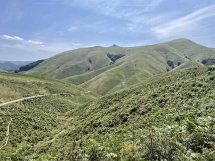 Photo de Guillaume Condat le long du parcours