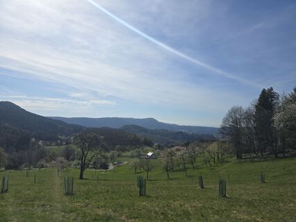 Foto von Michel Kennel entlang der Tour