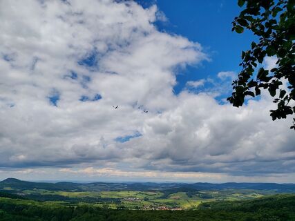 Foto von Moritz Schneider entlang der Tour