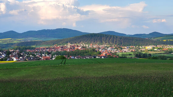 Blick auf Wolfhagen
