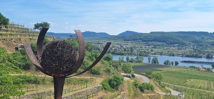 Foto von Deutsch Margit entlang der Tour