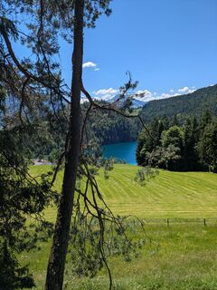 Foto de Sarah Wellhöner a lo largo del recorrido