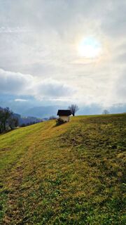 Foto von Elisabeth Rossa entlang der Tour
