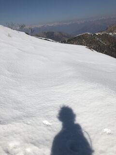Foto von Karin Strozzi entlang der Tour