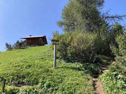 Foto de Marilena Locatelli a lo largo del recorrido