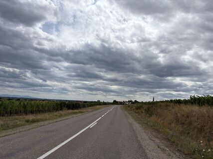Foto de Helmut Schuchter a lo largo del recorrido