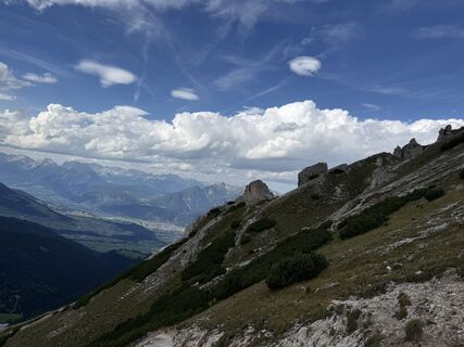 Photo de Robert Mende le long du parcours