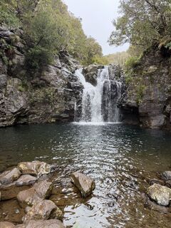 Photo de Keven Schimberg le long du parcours