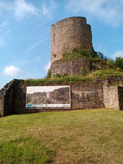 Foto von Edit Szoboszlay entlang der Tour