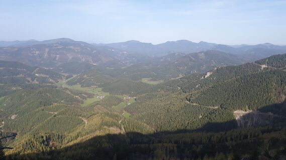 Foto von Werner Huber entlang der Tour