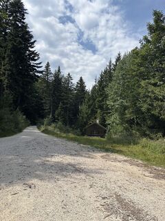 Foto von Heinz Sperl entlang der Tour