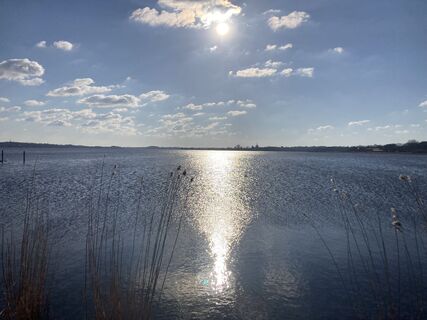 Blick von Missunde nach Schleswig