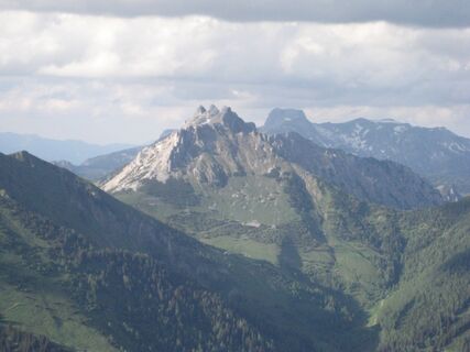 die 3 aufgefädelten Gipfel der Griesmauer - Vordernberger Griesmauer, TAC-Spitze & Eisenerzer Griesmauer