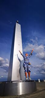 Foto von Klaus Lehner entlang der Tour