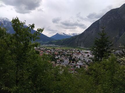Photo de Bettina Girardelli le long du parcours