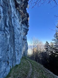 Foto de Aurelian Böhler a lo largo del recorrido