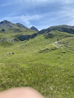 Foto von Norbert entlang der Tour