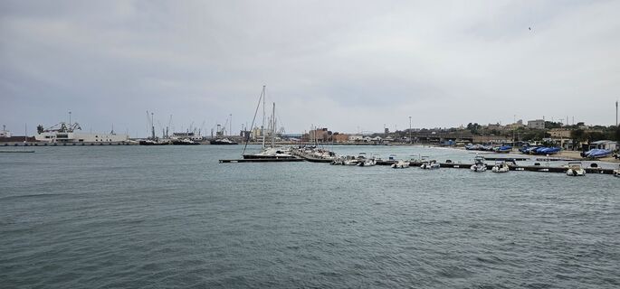 Photo de Eduardo Tortorici le long du parcours