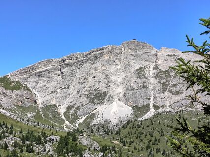 Photo de Maria Moro le long du parcours