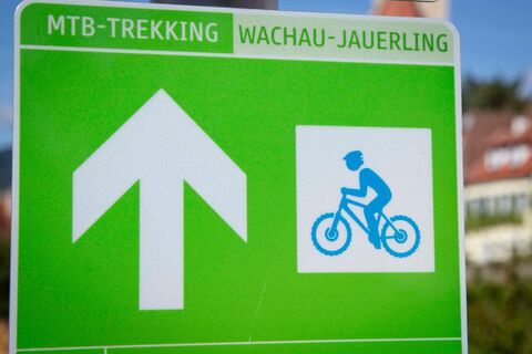 MTB-Hinweisschild