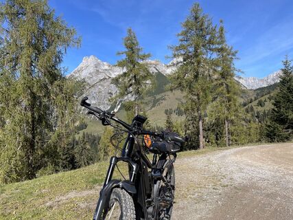 Photo de Werner Hemetsberger le long du parcours