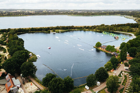 Alfsee aus der Vogelperspektive