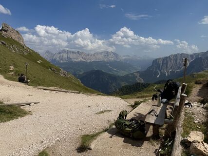 Photo de Mirko Ophoff le long du parcours